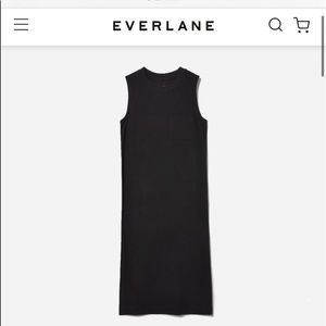Everlane The Weekend Dress in Black.